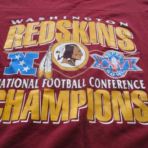 Washington Redskins Football Champions Shirt, Short Sleeved - Picture 2 of 5